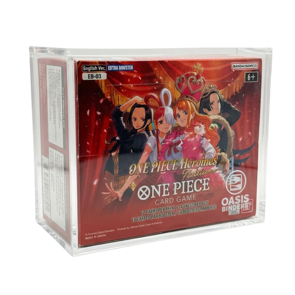 One Piece Booster Box Acrylic Case