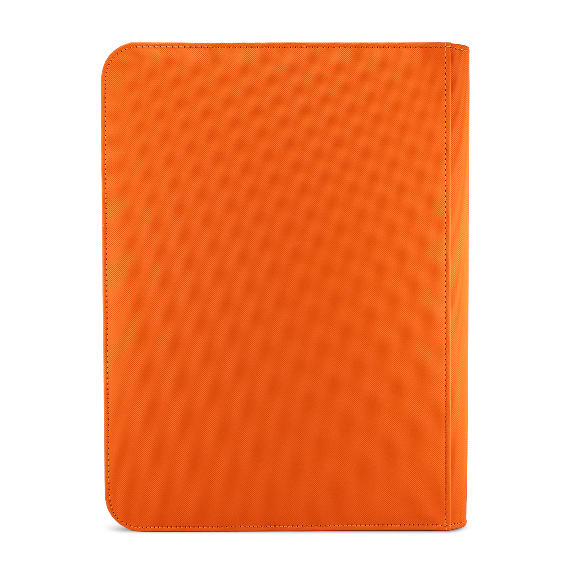 Golden Series - 9 Pocket Zip Binder in Orange