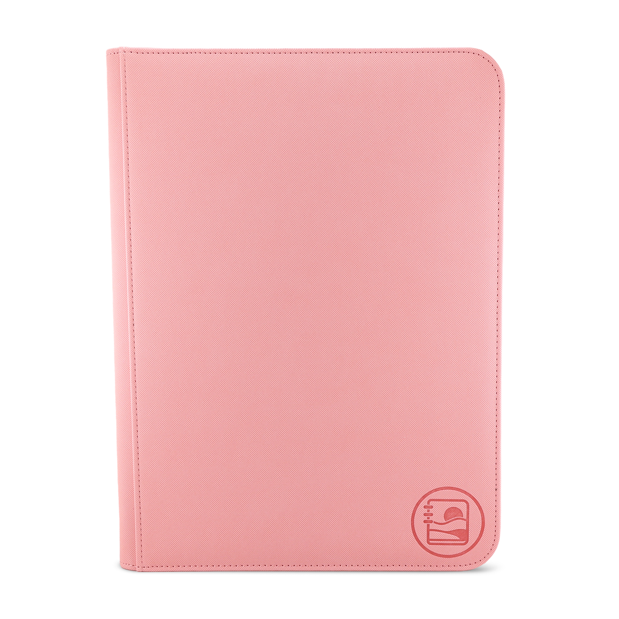 Golden Series - 9 Pocket Zip Binder in Pink
