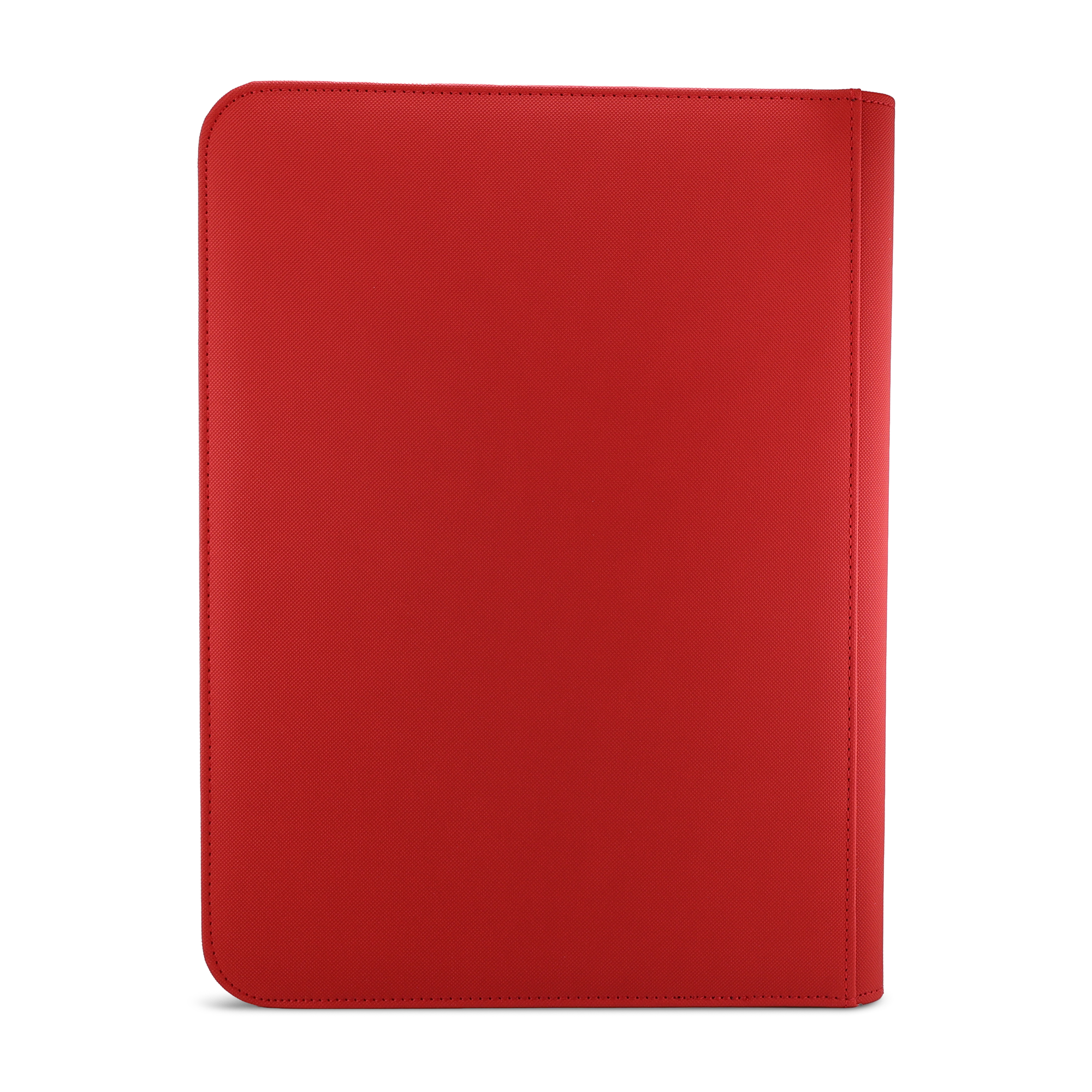 Golden Series - 9 Pocket Zip Binder in Red