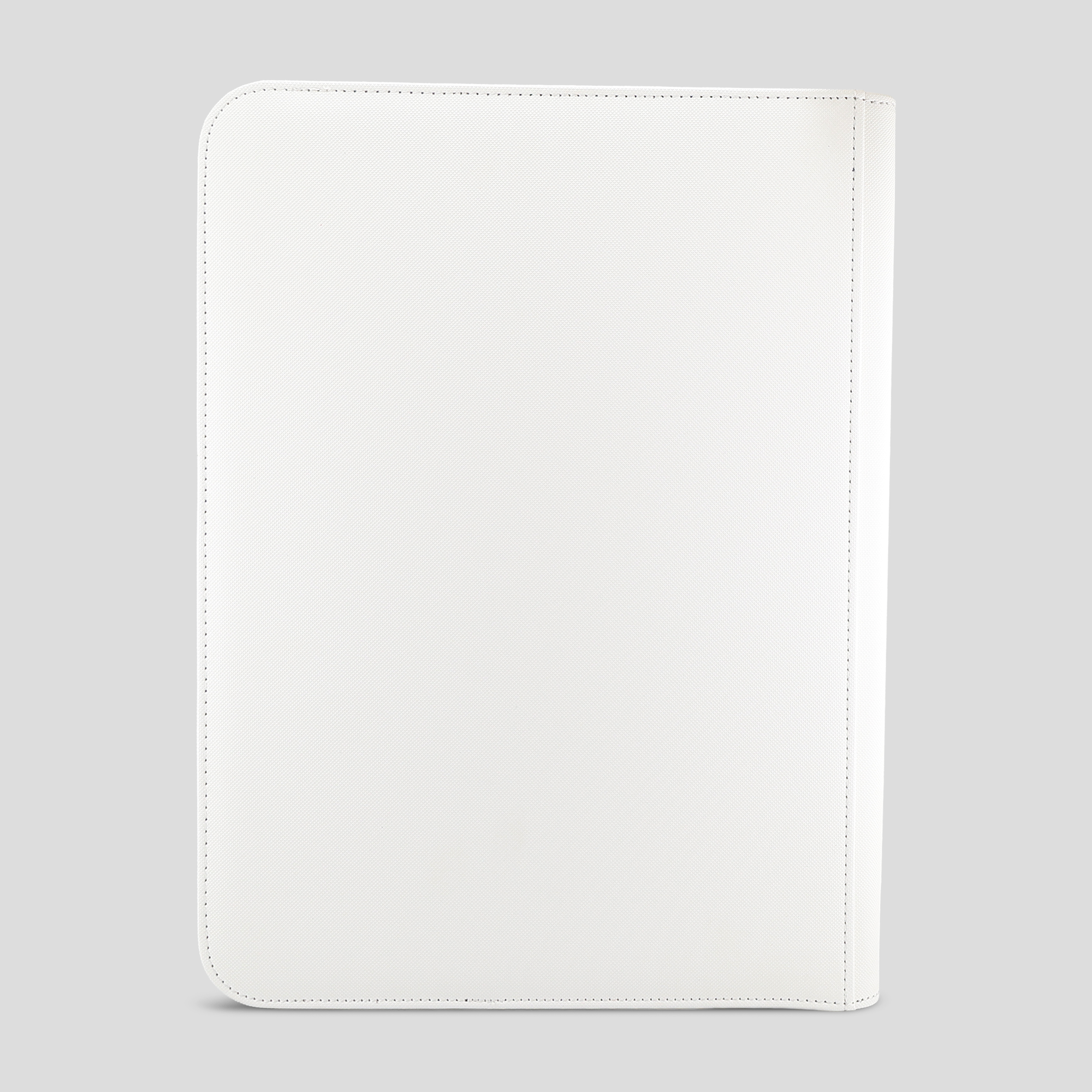 Golden Series - 9 Pocket Zip Binder in White