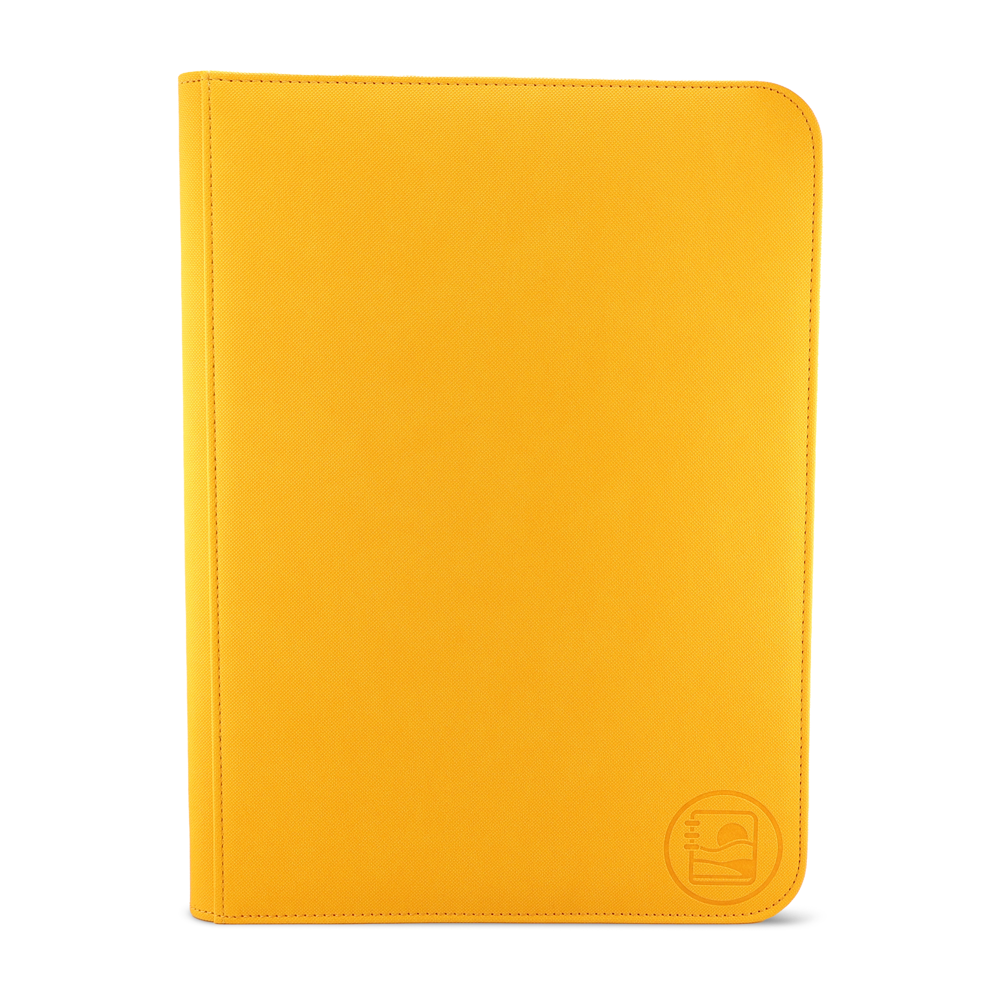 Golden Series - 9 Pocket Zip Binder in Gold