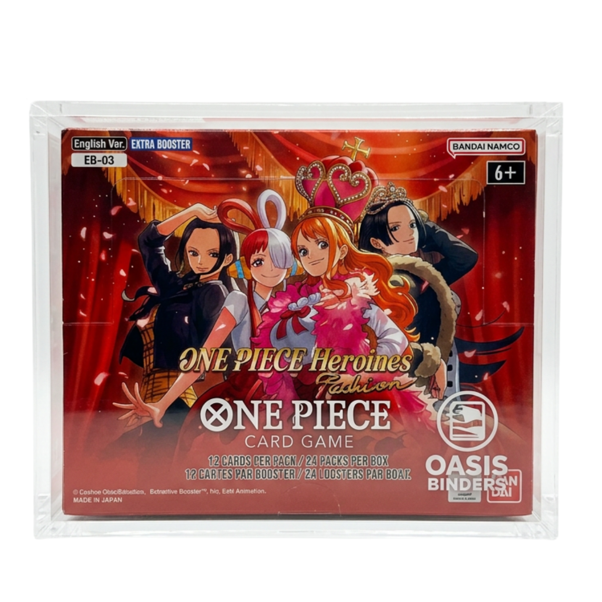 One Piece Booster Box Acrylic Case