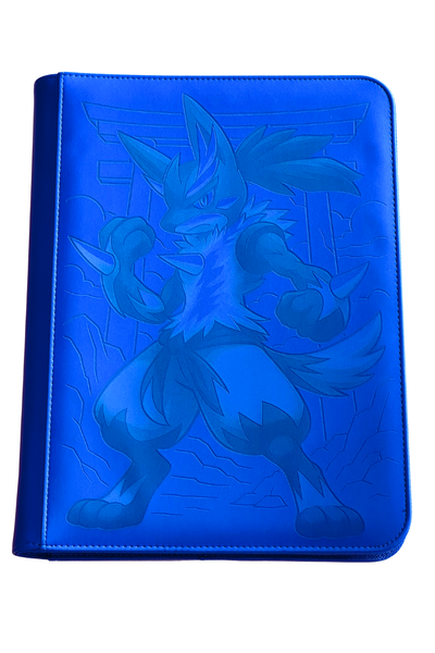 Mega Lucario Custom Binder 9 Pocket