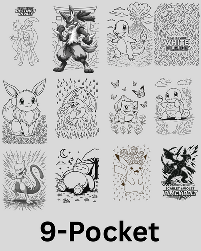 Custom 9 Pocket Binder