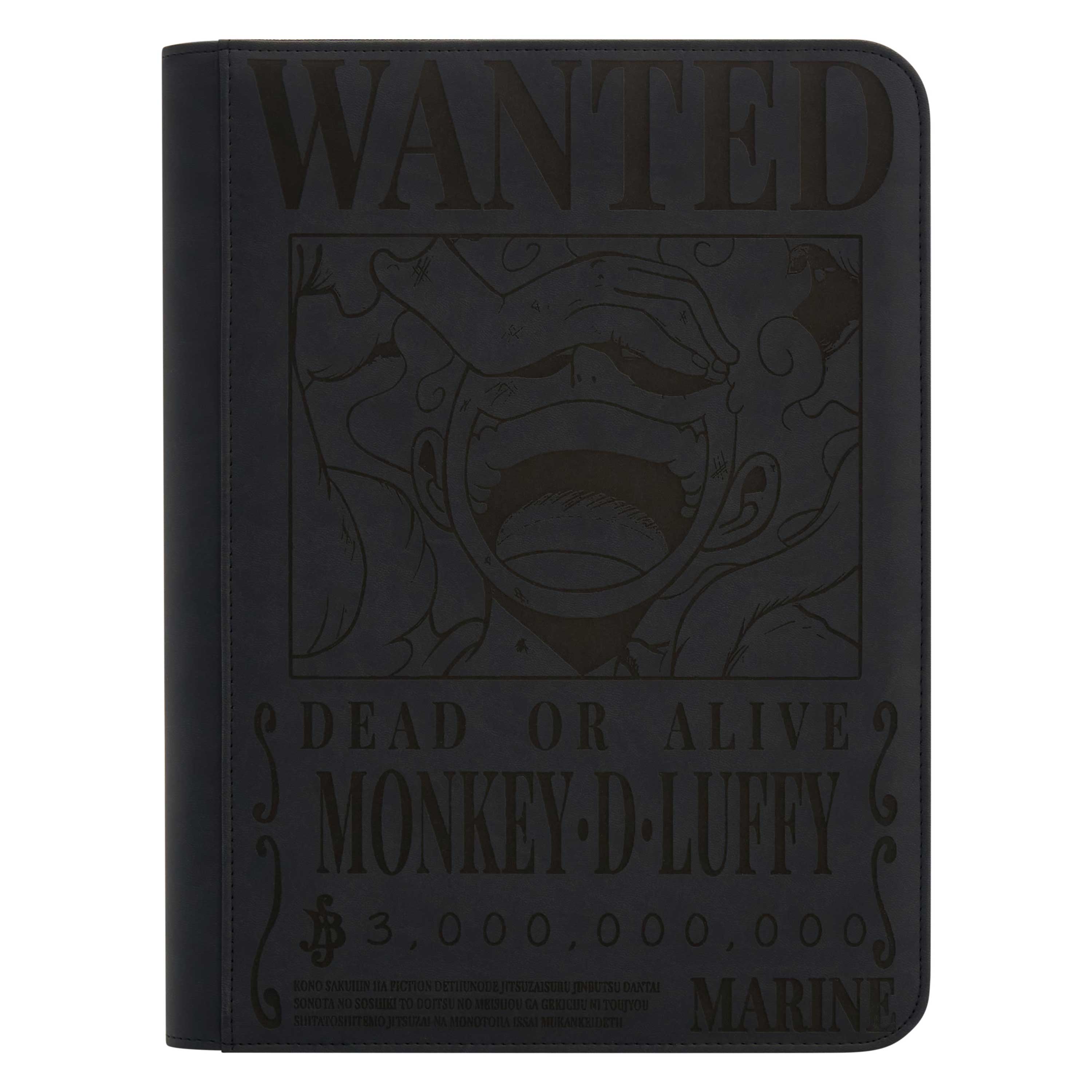 One Piece Wanted Luffy Binder