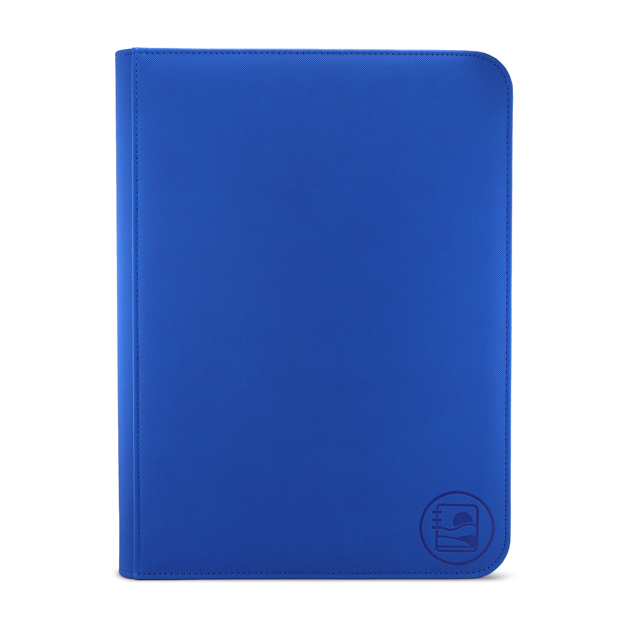 Golden Series - 9 Pocket Zip Binder in Blue