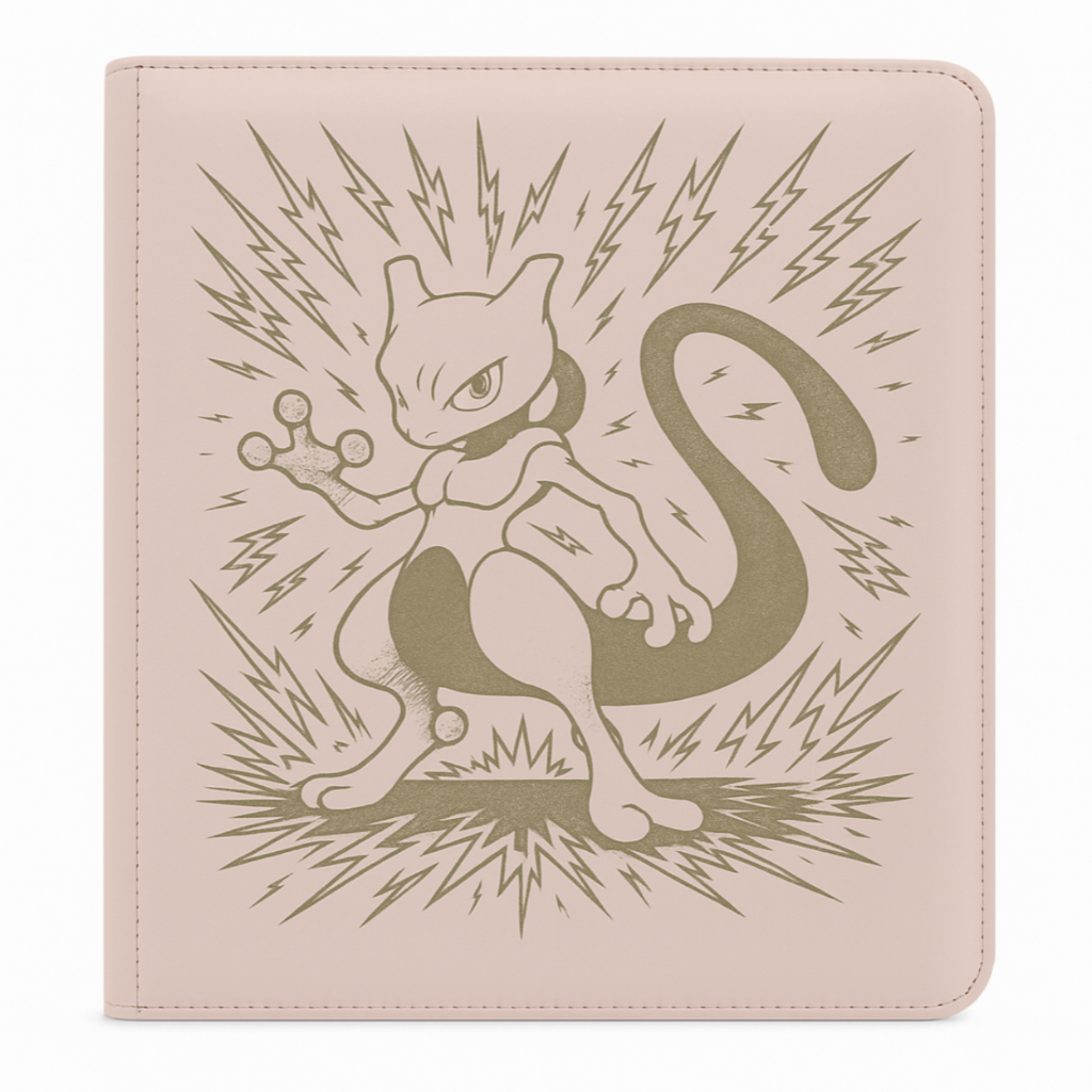 Mewtwo Custom Binder 12 Pocket