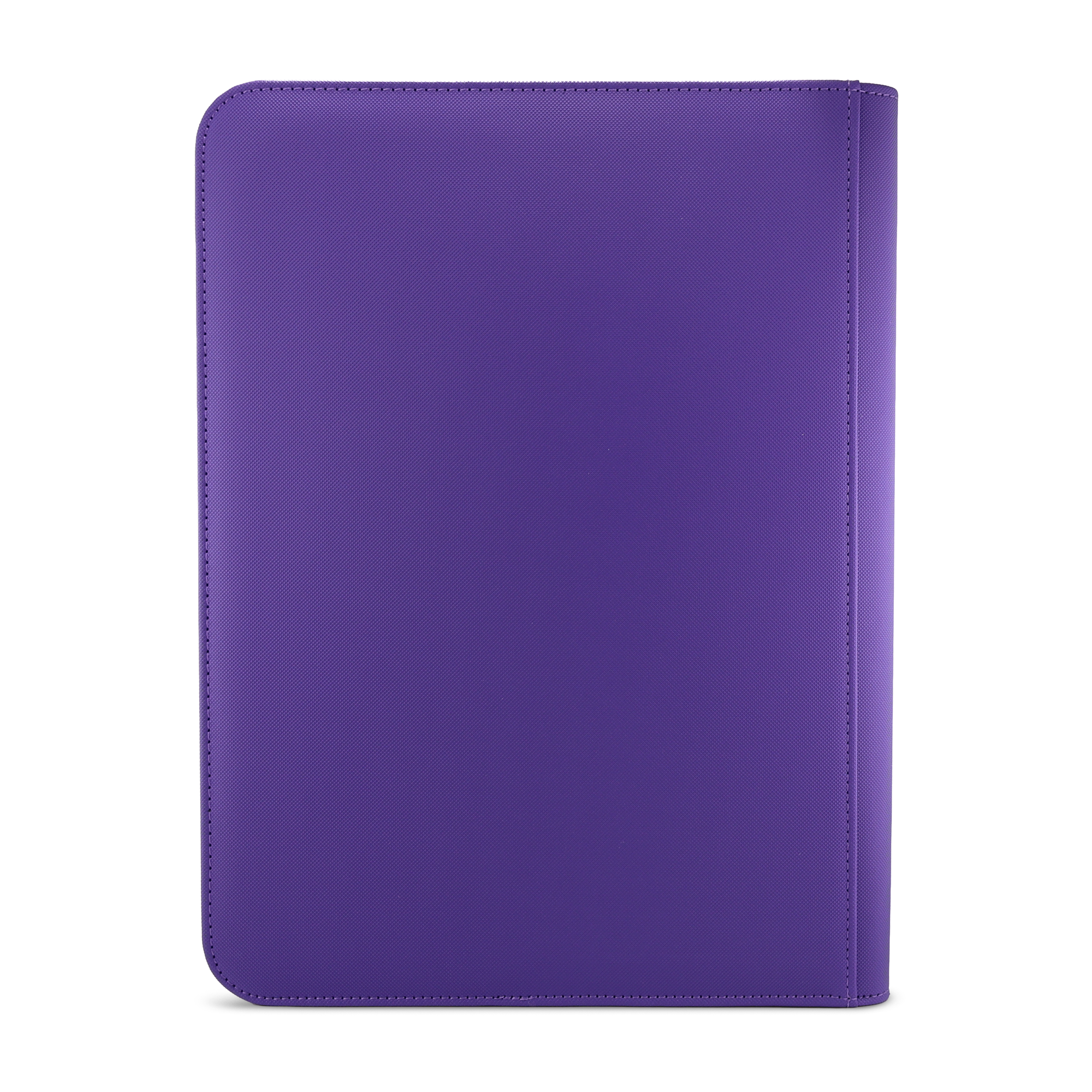 Golden Series - 9 Pocket Zip Binder in Purple