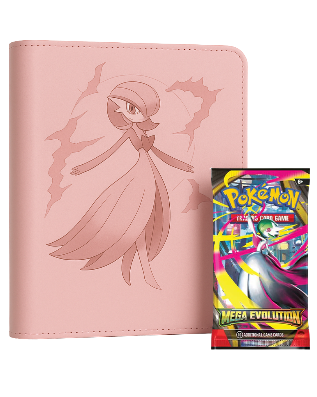 Gardevoir Custom Binder and Mega Evolutions Booster Pack